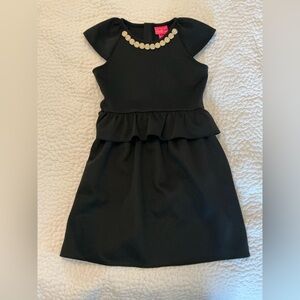 Lilly Pulitzer Black and Gold Dress size Large